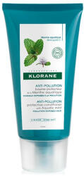 Klorane Balsam protector cu extract de mentă acvatică pentru păr expus la poluare, 150 ml, Klorane