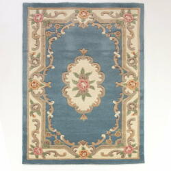 Flair Rugs Син вълнен килим , 120 x 180 cm Aubusson - Flair Rugs (503119310785)