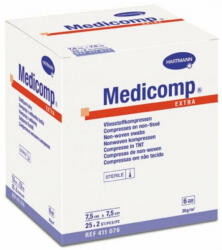 HARTMANN Comprese sterile Medicomp Extra, 7, 5 x 7, 5 cm, 25 bucăți, Hartmann