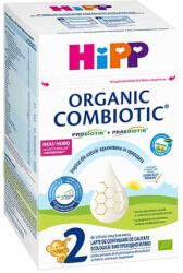 Lapte praf formulă de continuare Organic Combiotic 2, +6 luni, 800 gr, Hipp