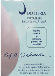 Deuteria Cosmetics Lotiune tonica si calmanta pentru ten sensibil, 150 ml, Deuteria Cosmetics