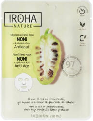 Masca anti-imbatranire pentru fata cu acid hialuronic si extract de noni, 20 ml, Iroha