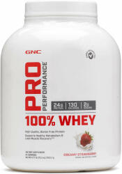 GNC Pro Performance 100% Whey, Proteina Din Zer Cu Aroma De Capsuni, 2163.20 G