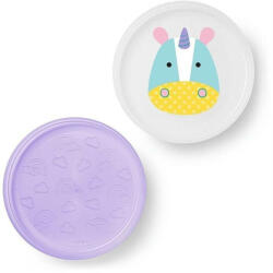 Set farfurii anti-alunecare-Unicorn, Skip-Hop