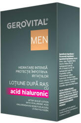 Farmec Lotiune dupa ras cu acid hialuronic Gerovital Men, 100 ml, Farmec