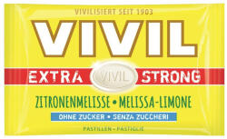 VIVIL Bomboane cu lămâie fără zahăr Extra Strong, 25 g, Vivil