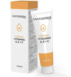 VITALIA Cremă cu Vitaminele A, E și C Santaderm, 50 ml, Vitalia