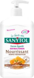 Sanytol Sapun lichid antibacterian nutritiv cu lapte de migdale si laptisor de matca, 250 ml, Sanytol