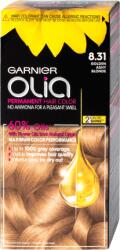 Garnier Vopsea de păr permanentă fără amoniac 8.31 blond auriu, 1 buc