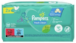 Pampers Servetele umede Fresh Clean Duo, 2x52 buc