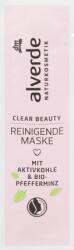 Alverde Naturkosmetik Clear beauty mască pentru curățarea feței cu cărbune activ, 10 ml