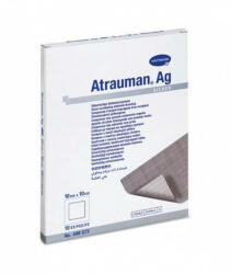 HARTMANN Pansament Atrauman Ag (499573), 10x10 cm, 10 bucăți, Hartmann