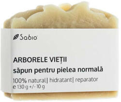 SABIO Săpun natural pentru pielea normală cu Arborele Vieții, 130 g, Sabio