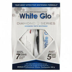 Barros Laboratories Kit Tratament White Glo Diamond Series, 50 ml + Pasta de dinti White Glo Professional Choice, 100 ml, Barros Laboratories