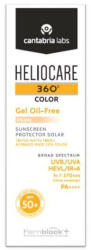 Gel pentru protectie solara cu SPF 50+ Heliocare 360 Color, Nunata Pearl, 50 ml, Cantabria Labs