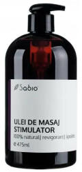 Sabio Cosmetics Ulei de masaj natural stimulator, 475 ml, Sabio