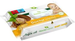 Doctor Wipe' S Șervețele umede cu ulei de argan pentru copii, 72 bucăți, Doctor Wipe's