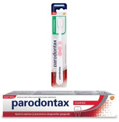 Parodontax Pachet Pastă de dinți Classic Parodontax, 75 ml + Periuță de dinți Interdental Parodontax, Extra Soft, Gsk