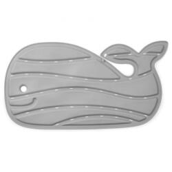 SkipHop Covoras de baie antiderapant in forma de balena Moby, gri, Skip Hop
