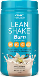 GNC Total Lean Lean Shake Burn, Shake Proteic, Cu Aroma De Vanilie, 739.2 G