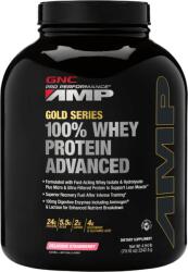 GNC Pro Performance Amp Amplified Gold Series 100% Proteina Din Zer Advanced Cu Aroma De Capsuni, 2242.5g