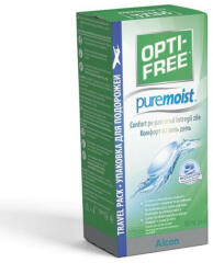 Alcon Solutie dezinfectanta multifunctionala Opti-Free Pure Moist, 90 ml, Alcon Lichid lentile contact