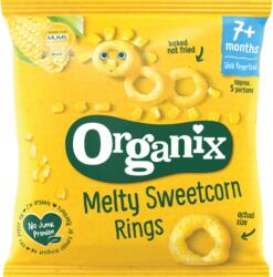 Organix Brands Snack ecologic Bio cu porumb dulce in forma de inel, +7 luni, 20 g, Organix