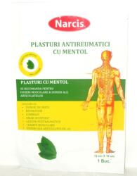 NARCIS Plasture antireumatic cu mentol, 12 x 18 cm, Narcis