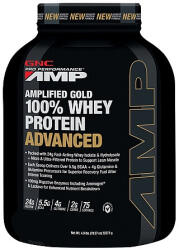 GNC Pro Performance Amp Amplified Gold Proteina Din Zer Advanced Cu Aroma De Ciocolata, 2325 G