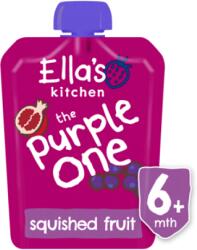Ella S Kitchen Piure Bio din rodie si coacaze, 90 gr, Ella s Kitchen