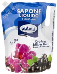 Rezerva de sapun lichid Orhidee & Coacaze, 900 ml, Milmil