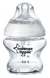 Tommee Tippee Biberon din sticla Closer to Nature, +0 luni, 150 ml, Tommee Tippee