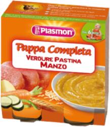 Plasmon Dietetici Alimentari Piure Meniu cu vita, legume si paste, +6 luni, 190 gr, Plasmon
