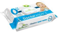 Doctor Wipe' S Șervețele umede Neutro Baby, 72 bucăți, Doctor Wipe's