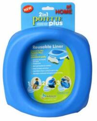 POTETTE Liner reutilizabil de silicon, albastru, Potette Plus