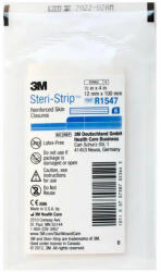 3M Benzi adezive intarite pentru sutura leziunilor Steri-Strip R1547, 12 mm x 100 mm, 3M