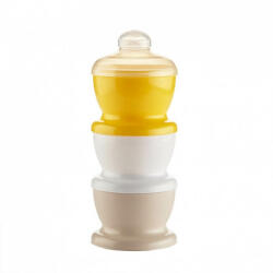 THERMOBABY Recipient pentru lapte cu 3 compartimente, Ananas, Thermobaby