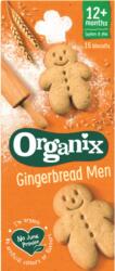 Organix Brands Biscuiti Bio cu ghimbir Goodies, +12 luni, 125 g, Organix