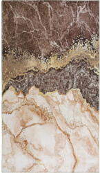 Vitaus Коняк кафяв и кремав килим за миене 230x160 cm - Vitaus (KRN-9541-160x230)