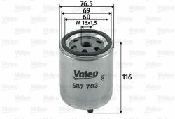 VALEO filtru combustibil VALEO 587703 - automobilus