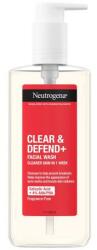 Neutrogena Clear & Defend+ Facial Wash gel demachiant 200 ml unisex