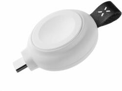 FIXED Orb az Apple Watch-hoz gyorstöltés támogatásával és MFi tanúsítvánnyal - fehér (FIXORB-WH)