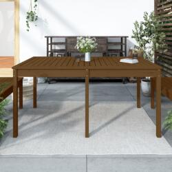 vidaXL Măsuță de grădină, maro miere, 159, 5x82, 5x76 cm, lemn masiv pin (823979)
