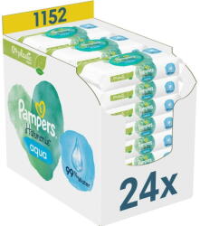 Pampers Harmonie Plastic-Free wet wipes 24x48 pcs - vexio