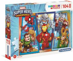 Clementoni Puzzle Clementoni, Maxi, Marvel Superhero, 104 piese (S00023746_001w) Puzzle