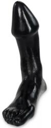 STD Dildo Foot Fetish, PVC, Negru, 23 cm Dildo