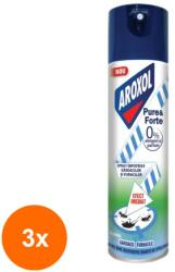 Aroxol Set 3 x Spray Aroxol Pure & Forte Impotriva Gandacilor si Furnicilor, 300 ml (ROC-3xMAG1018101TS)