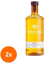 Whitley Neill Set 2 x Gin cu Piersica Whitley Neill 43% Alcool, 0.7 l