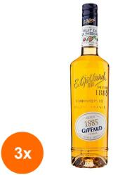 Giffard Set 3 x Lichior Giffard Passion Fruit, Fructul Pasiunii 16% Alcool 0.7 l