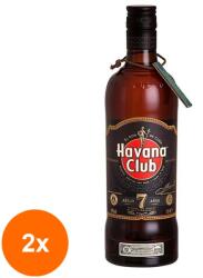 Havana Club Set 2 x Rom Havana Club 7 Ani 40% Alcool 0.7 l